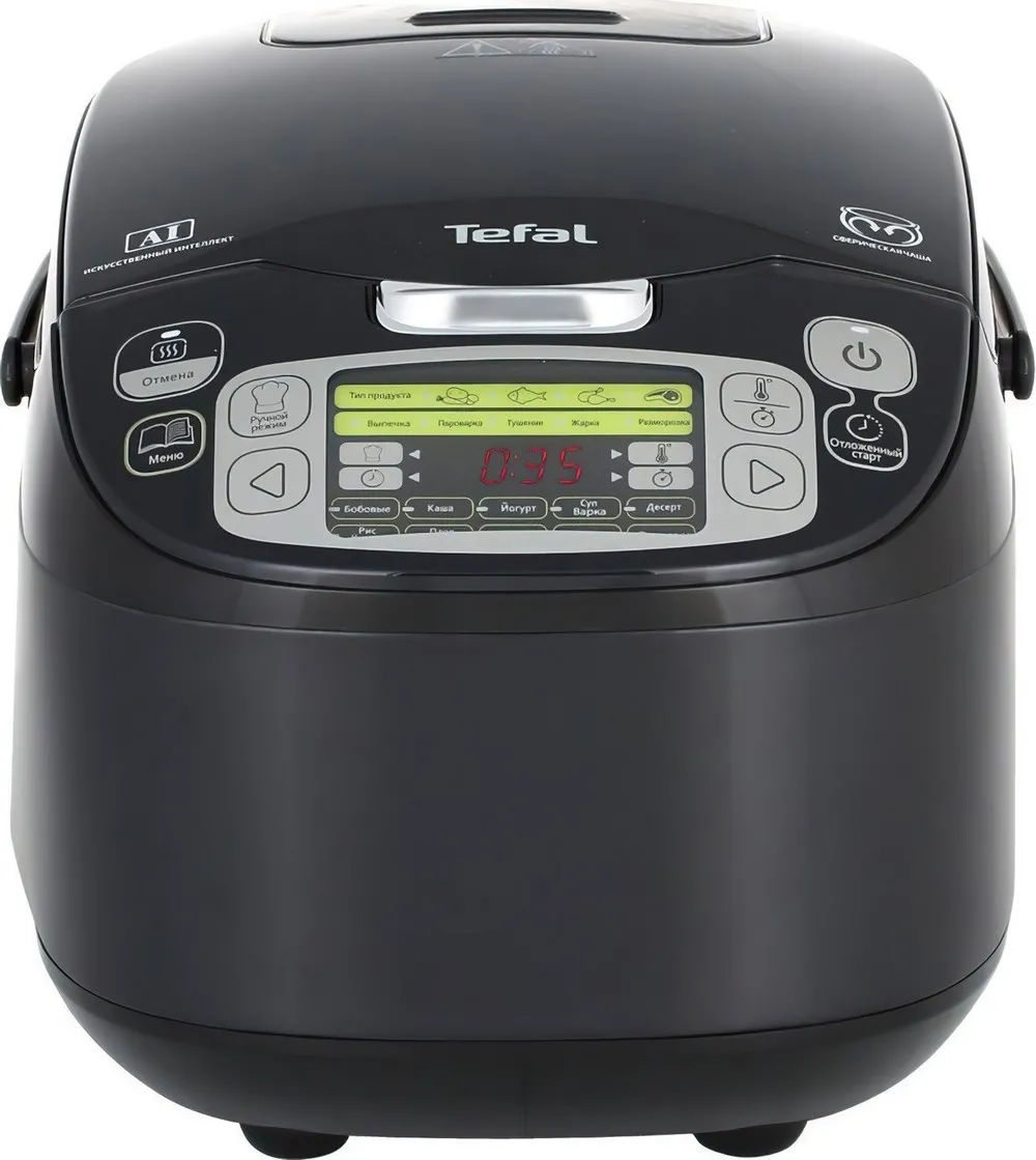 Мультиварка Tefal Fuzzy Logic RK815834, Чёрный