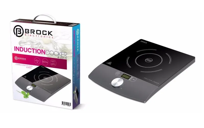 Индукционная настольная плита BROCK HP2001GY, Серый