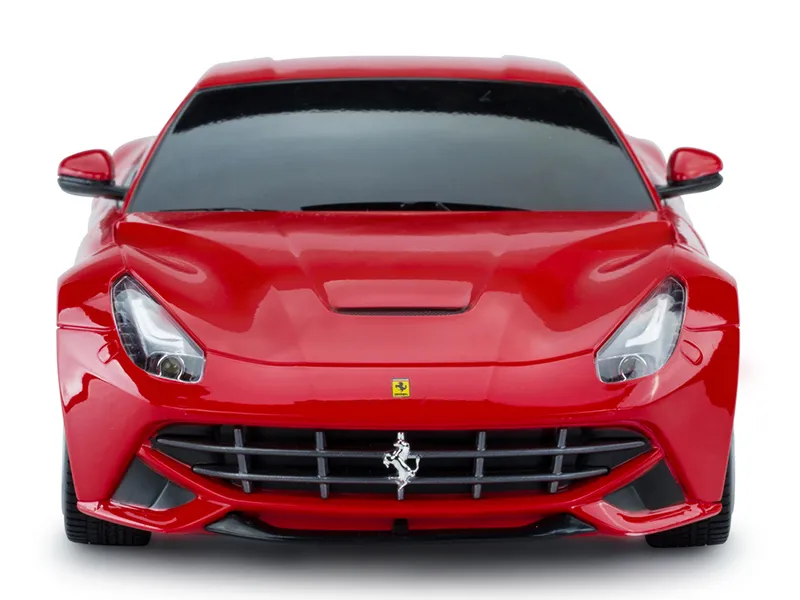 Jucărie cu telecomandă Rastar Ferrari F12, 1:18, Roșu (53500-10)