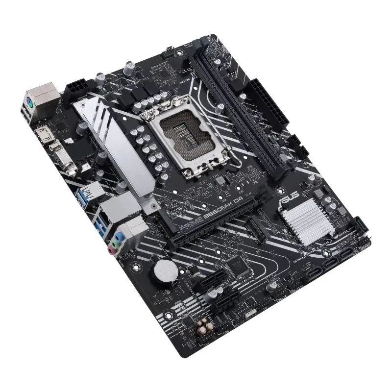 Материнская плата ASUS PRIME B660M-K D4, LGA1700, Intel B660, Micro-ATX