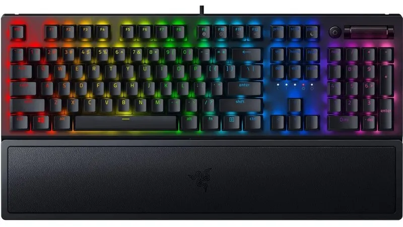 Клавиатура RAZER BlackWidow V3, Проводное, Чёрный