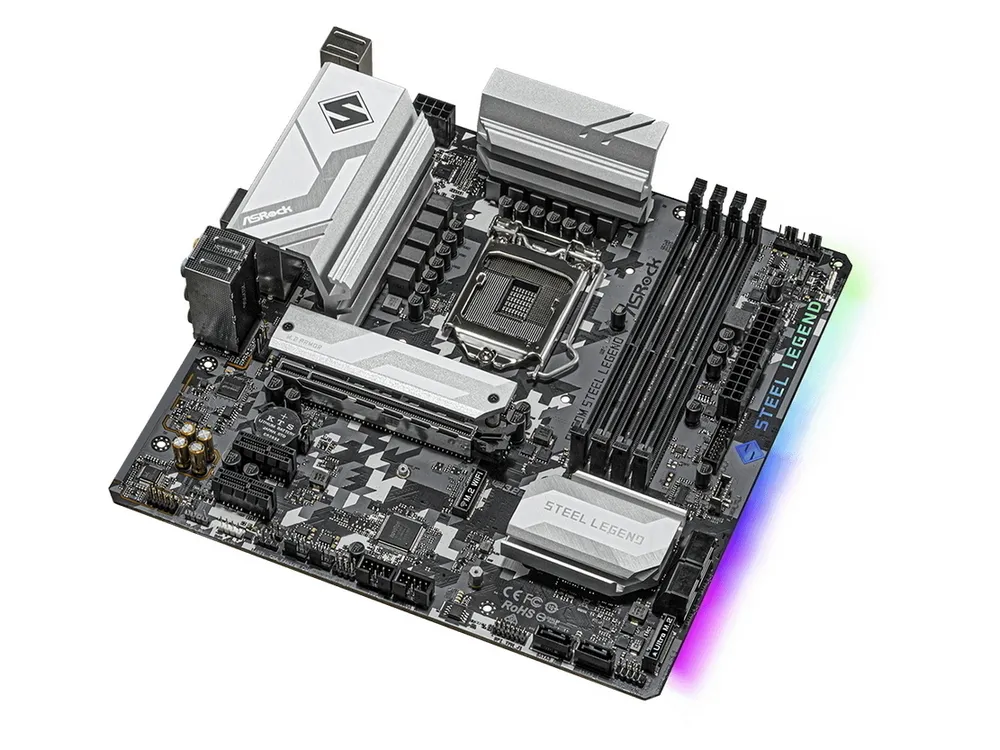 Материнская плата ASRock B560M Steel Legend, LGA1200, Intel B560, Micro-ATX