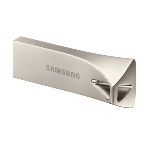 USB Flash накопитель Samsung Bar Plus, 128Гб, Серебристый