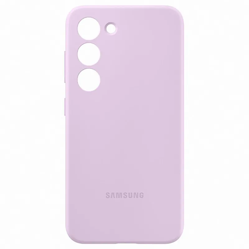 Чехол Samsung Silicone Cover for Galaxy S23, Фиолетовый