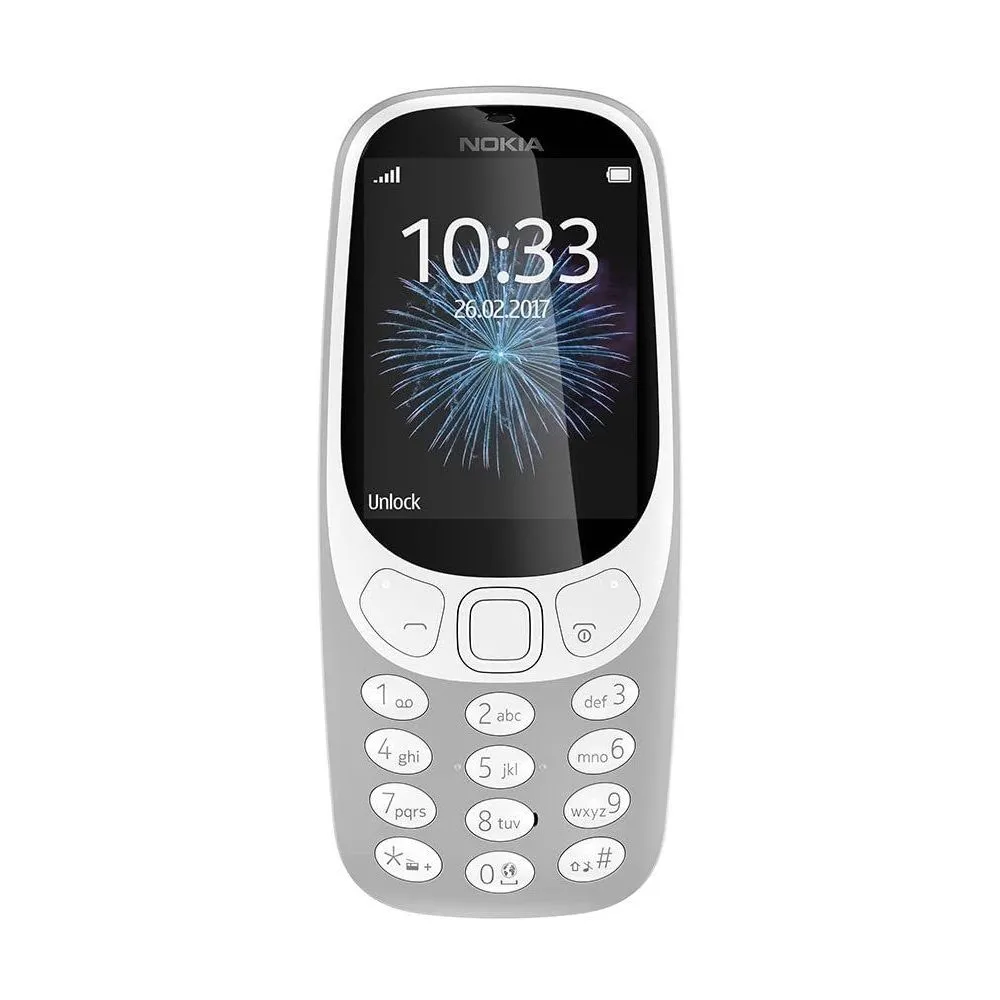 Telefon mobil Nokia 3310, Gri