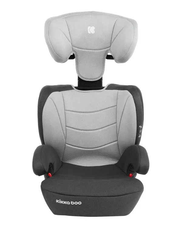 Scaun auto Kikka Boo Amaro, Grupa 2/3 (15-36 kg), Gri deschis