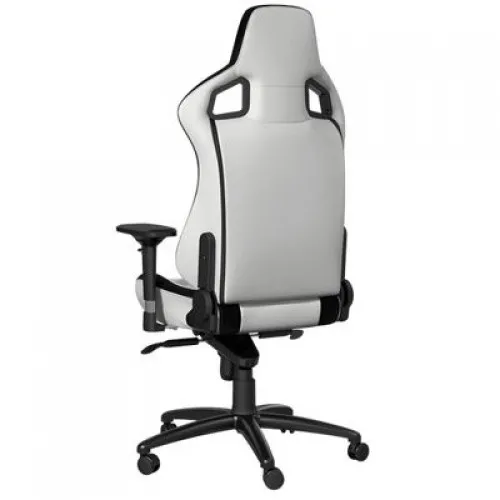 Scaun Gaming Noblechairs Epic, PU Piele, Negru/Alb