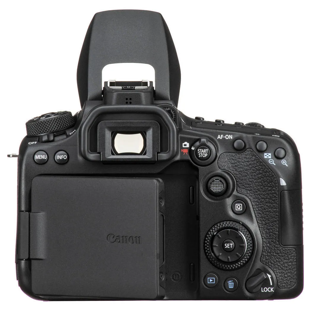 Aparat foto DSLR Canon EOS 90D, Negru