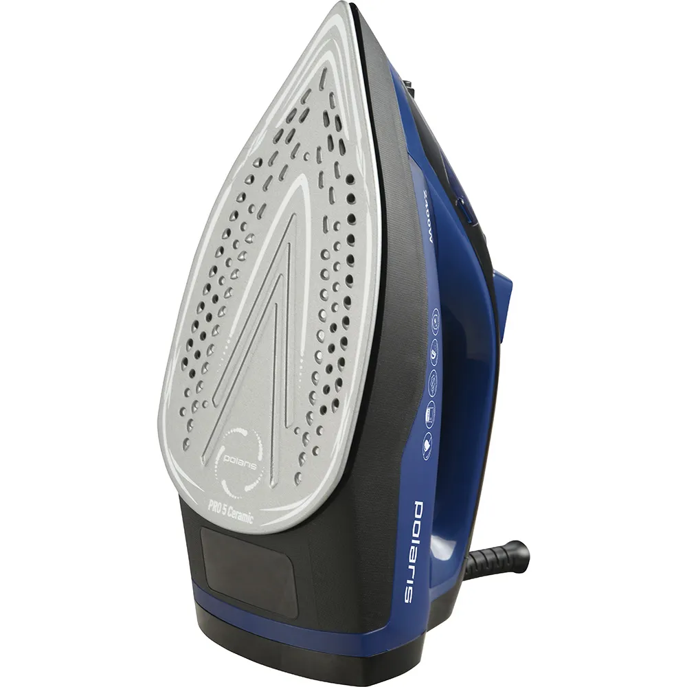 Fier de călcat Polaris PIR2481K, 2400W, Negru Albastru