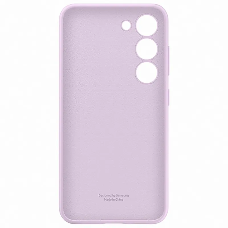 Чехол Samsung Silicone Cover for Galaxy S23, Фиолетовый
