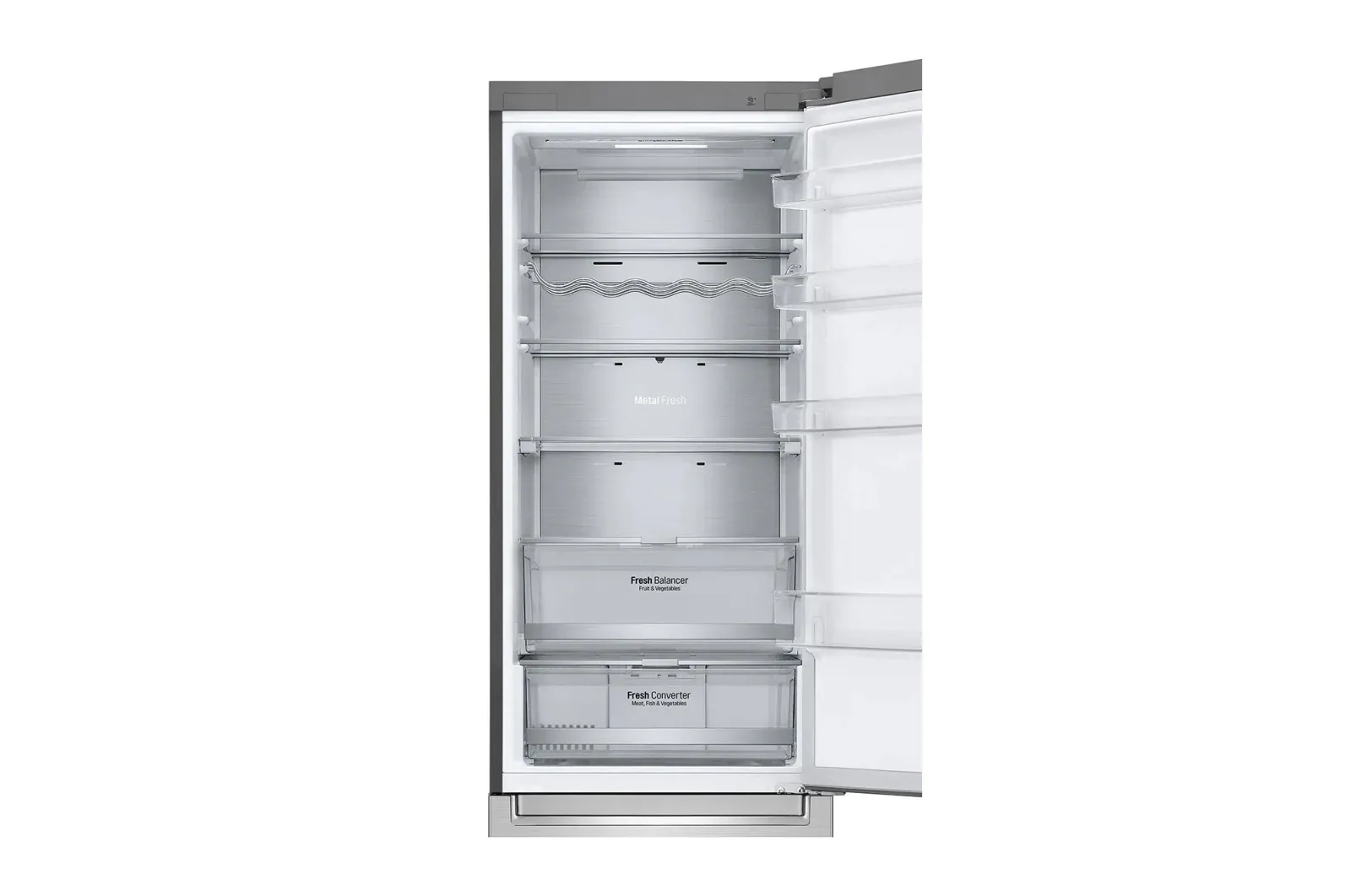 Холодильник LG GW-B509PSAP, DoorCooling+, Нержавеющая сталь