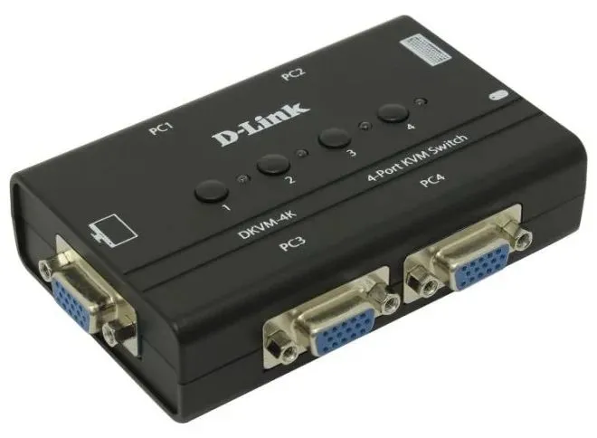 Switch KVM D-Link DKVM-4K/B2B