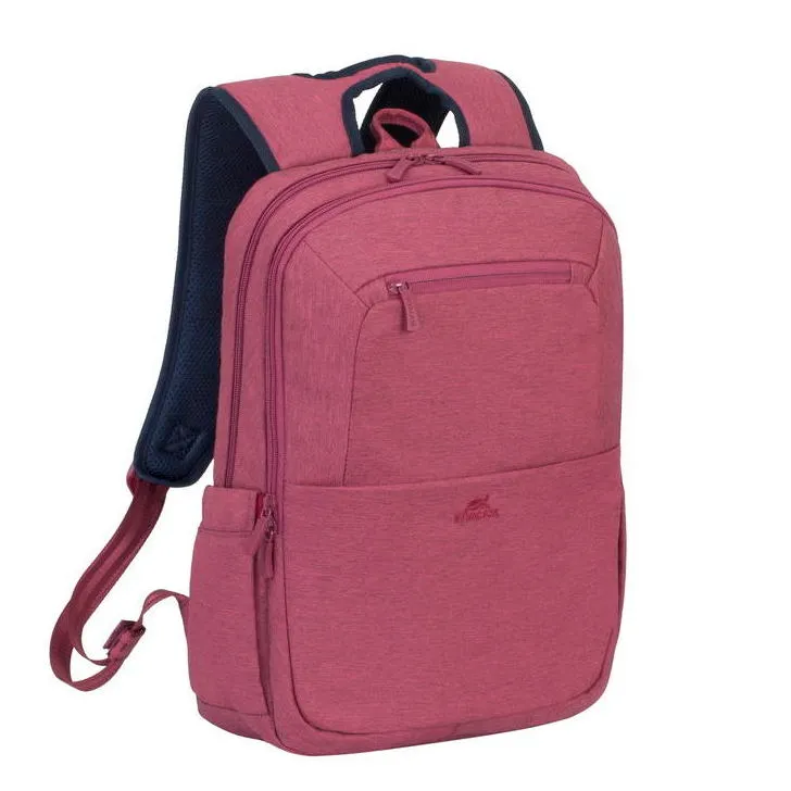 Rucsac pentru Laptop RivaCase Suzuka, 15.6", Poliester, Roșu