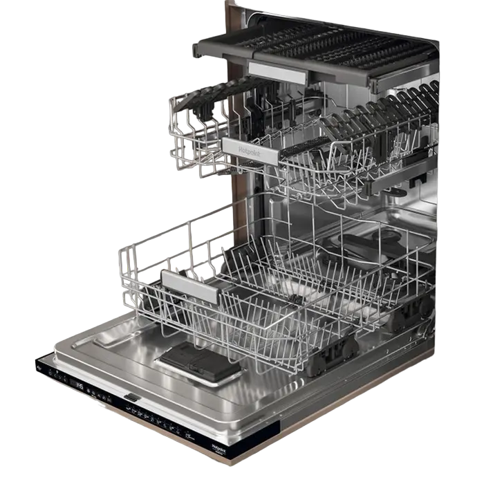 Mașină de spălat vase Hotpoint-Ariston HM7 42 L, Negru