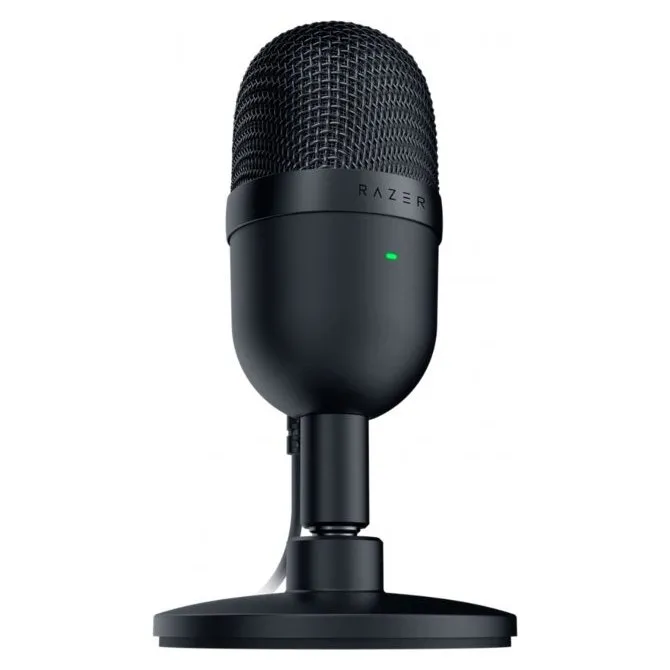 Игровой Микрофон RAZER Seiren Mini, Проводной аналоговый, Чёрный