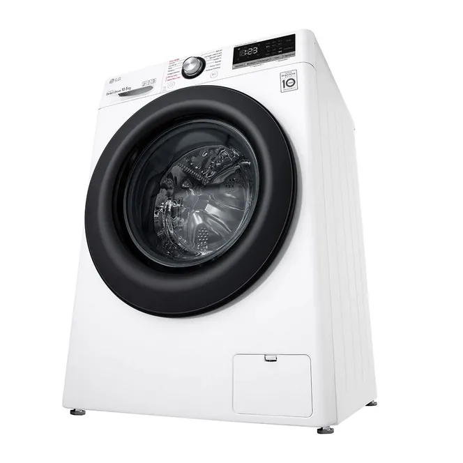 Mașină de spălat LG F4WV310S6E, 10,5kg, Alb