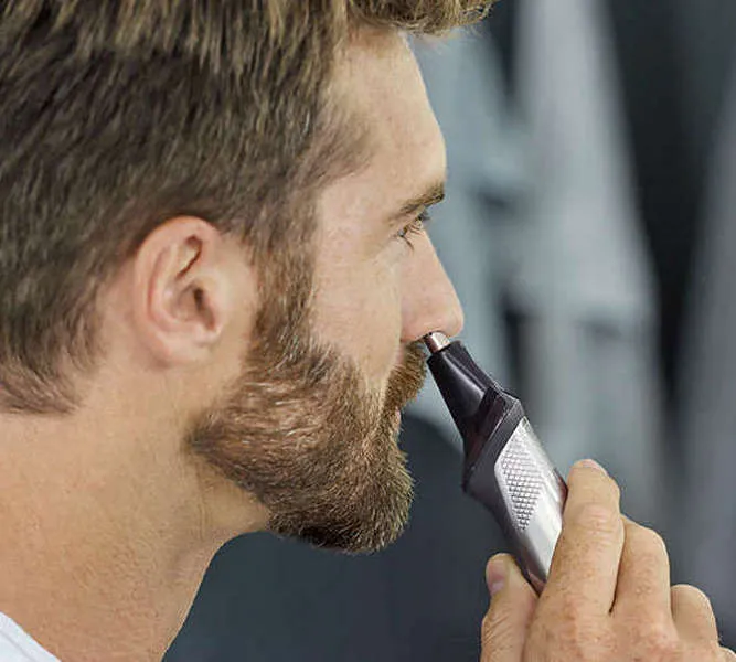 Trimmer pentru bărbați Philips Multigroom Series 7000 MG7735/15, Argintiu | Negru