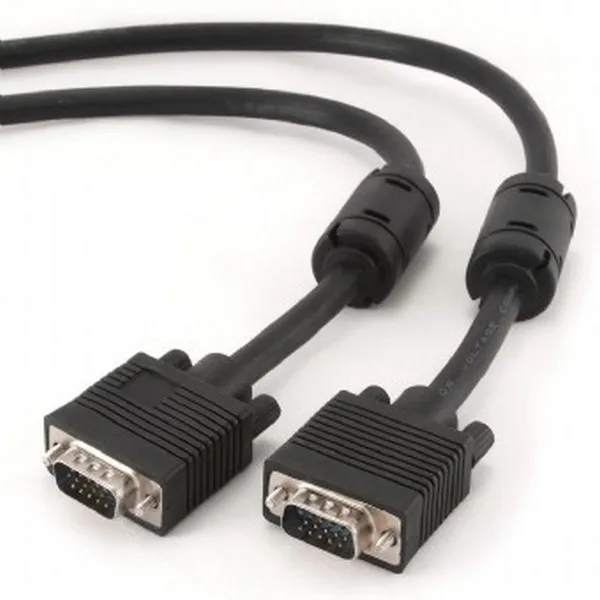 Cablu Video Cablexpert CC-PPVGA-20M-B, VGA D-Sub (M) - VGA D-Sub (M), 20m, Negru