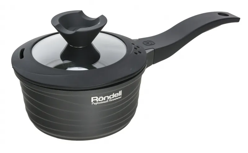 Ковш Rondell RDA-764, 1,3л, Чёрный