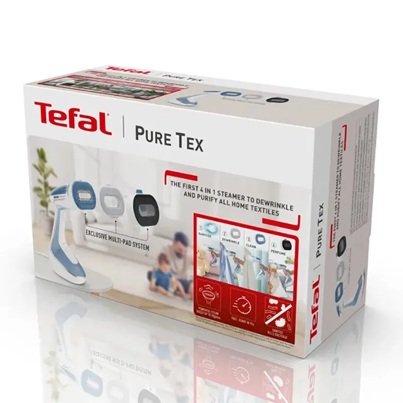 Ручной отпариватель Tefal DT9531E0, Голубой | Белый