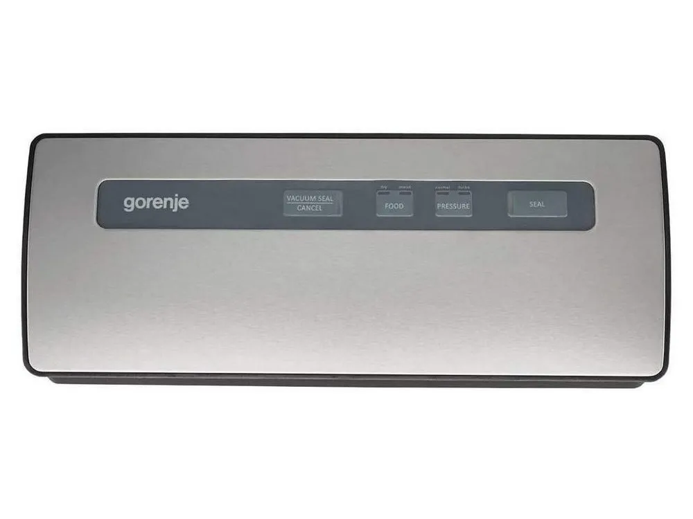 Вакуумный упаковщик Gorenje VS120E, Нержавеющая сталь