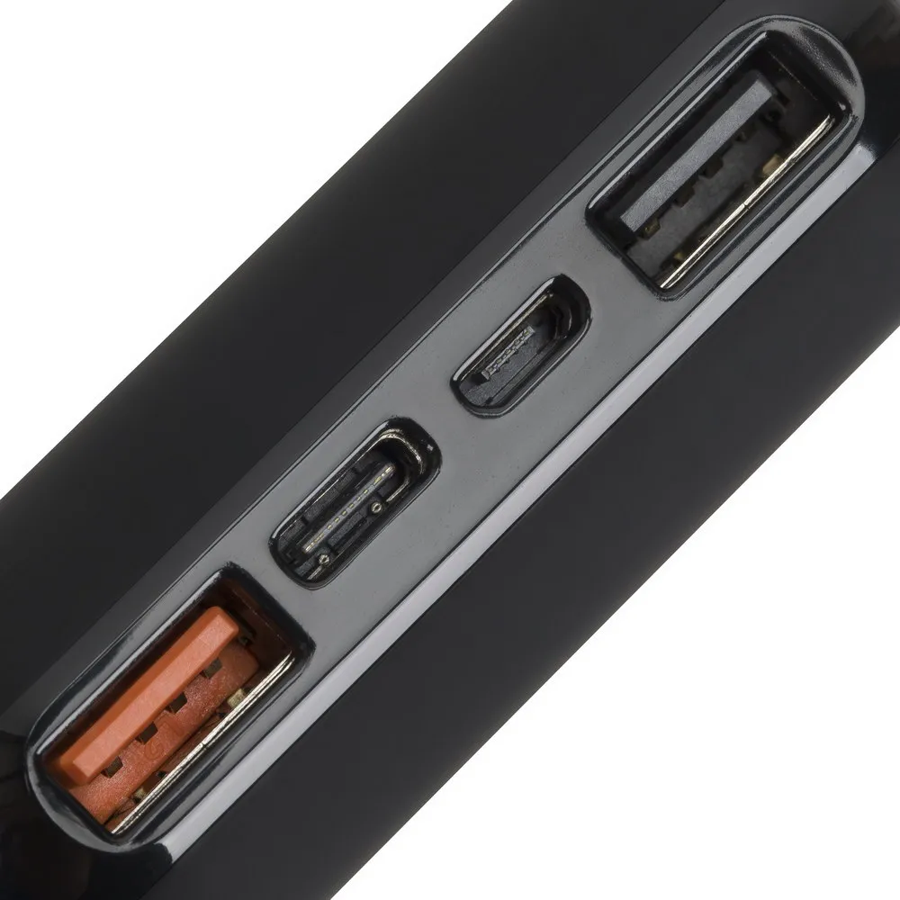 Acumulator extern RivaCase VA2074, 20000mAh, Negru