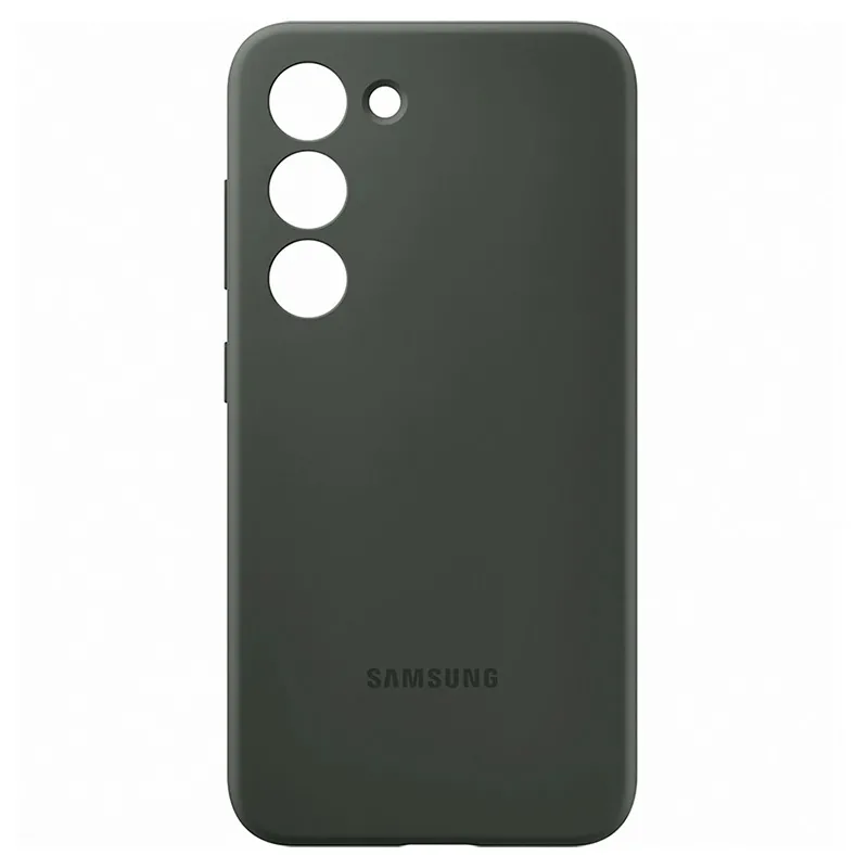 Чехол Samsung Silicone Cover for Galaxy S23, Зеленый