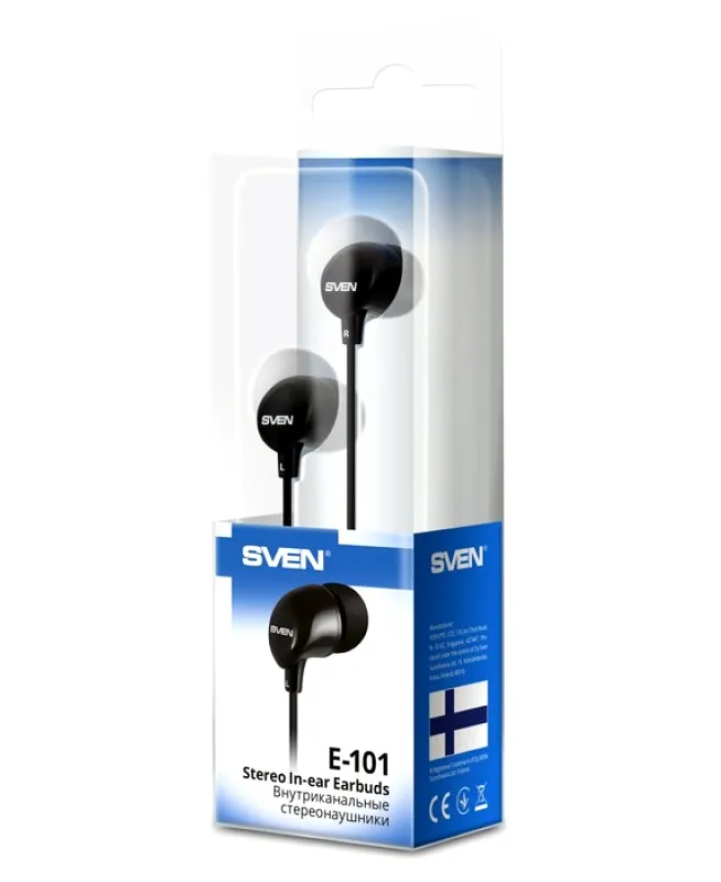 Căști SVEN E-101, Negru