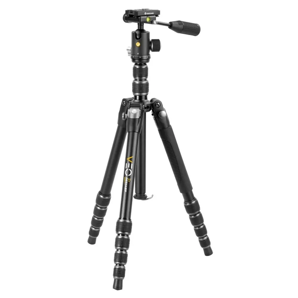 Trepied/Monopod Vanguard VEO3T 265HABP, Cap trepied de minge, Negru