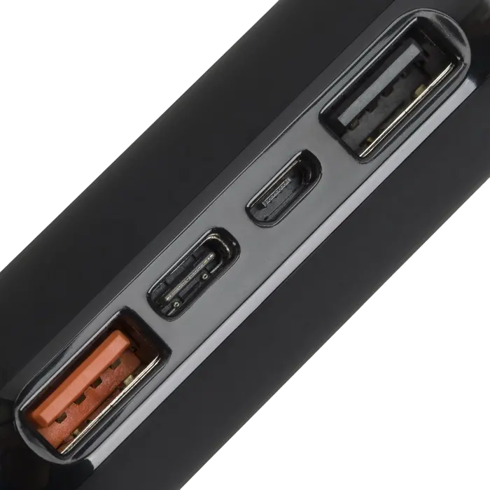 Acumulator extern RivaCase VA2074, 20000mAh, Negru