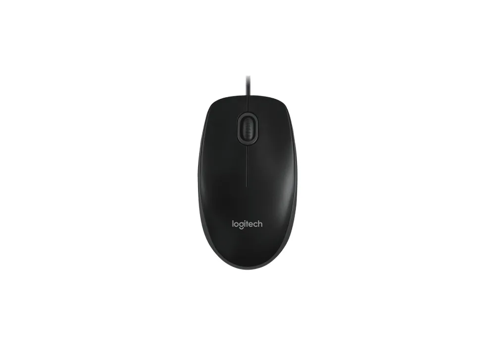 Клавиатура и мышь Logitech MK120, Проводное, Чёрный