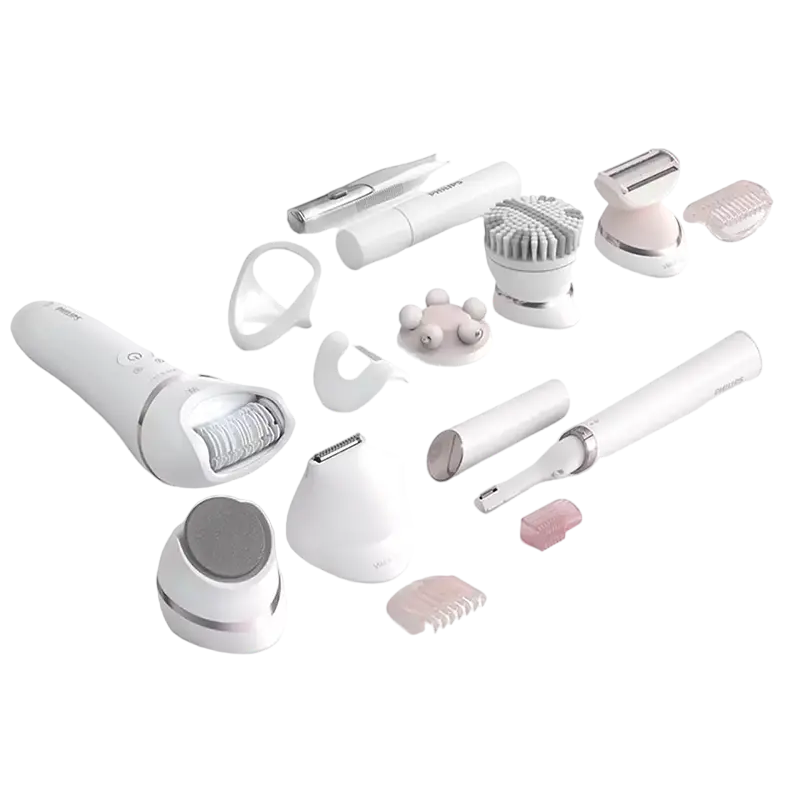 Epilator Philips Series 9000 BRE740/90, Alb