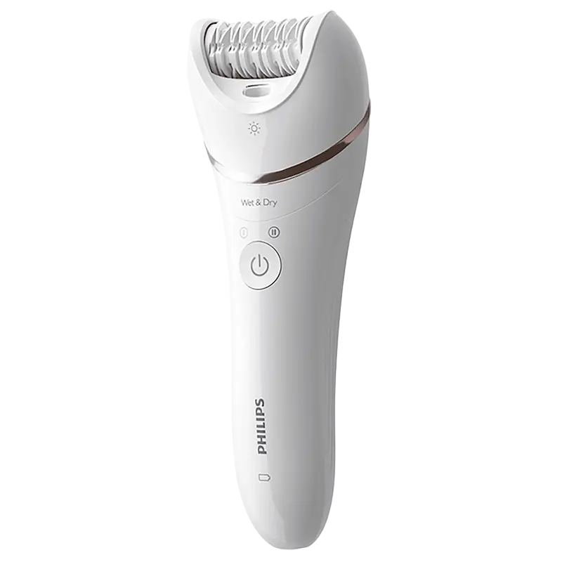Epilator Philips Series 9000 BRE740/90, Alb