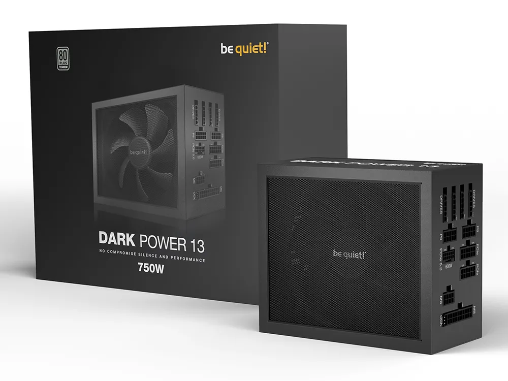 Блок питания для компьютеров be quiet! DARK POWER 13, 750Вт, ATX, Полностью модульный