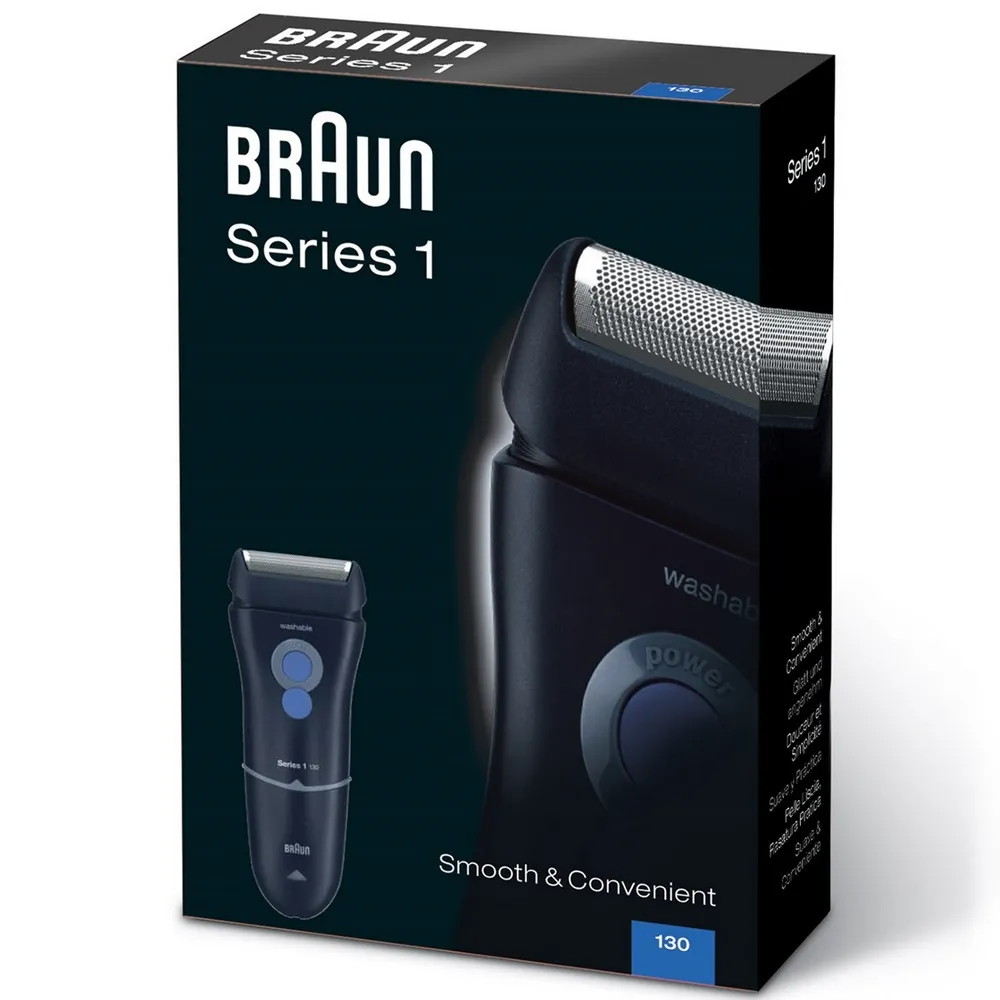 Электробритва мужская BRAUN Series 1, Чёрный