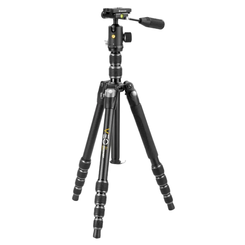 Trepied/Monopod Vanguard VEO3T 265HABP, Cap trepied de minge, Negru
