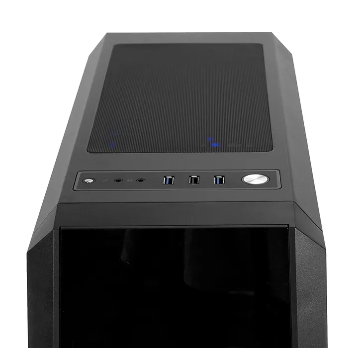 Carcasă PC Chieftec GL-03B-OP, Midi-Tower, ATX, Negru