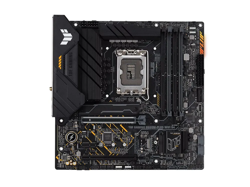 Материнская плата ASUS TUF GAMING B660M-PLUS WIFI D4, LGA1700, Intel B660, Micro-ATX