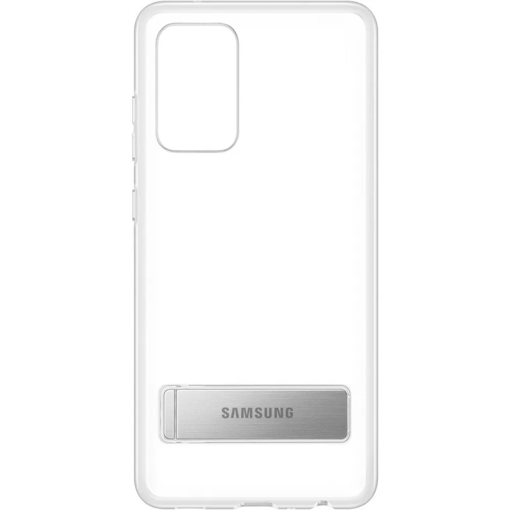 Husă spate Samsung Clear Standing Cover - Galaxy A72, Transparent