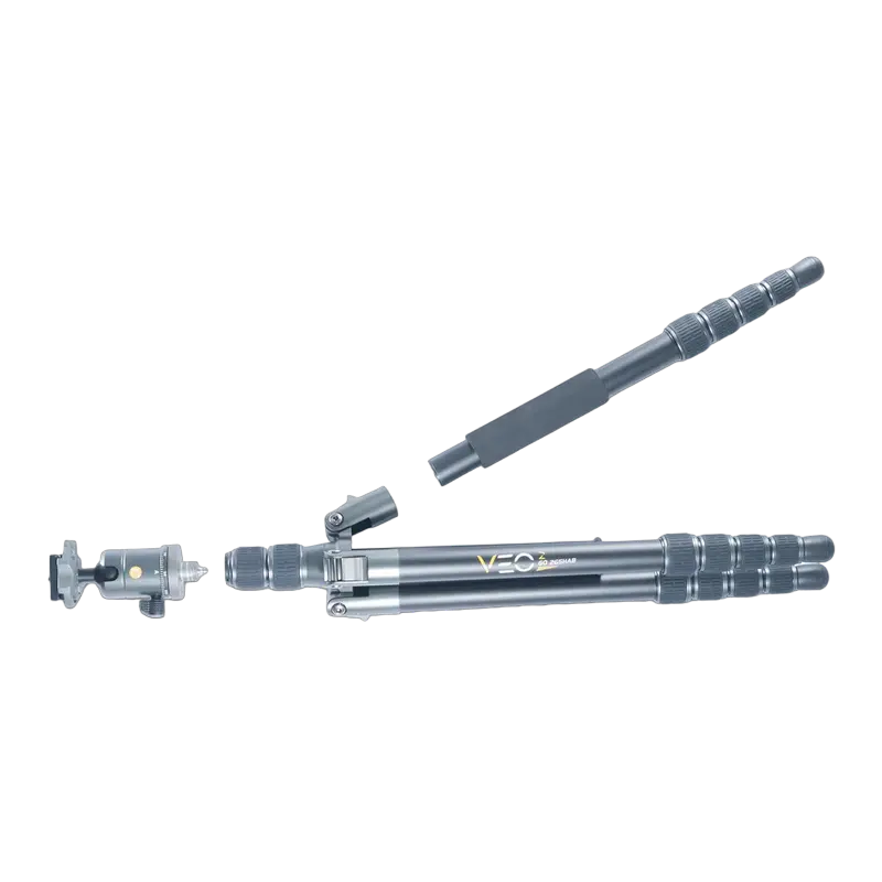 Trepied/Monopod Vanguard VEO2 GO 265HABM, Cap trepied de minge, Gri