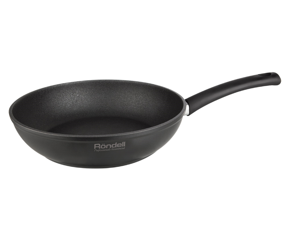 Сковорода глубокая Rondell RDA-598, 26см, Чёрный