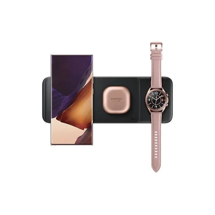 Încărcător wireless Samsung Wireless Charger Trio EP-P6300, 9W, Negru