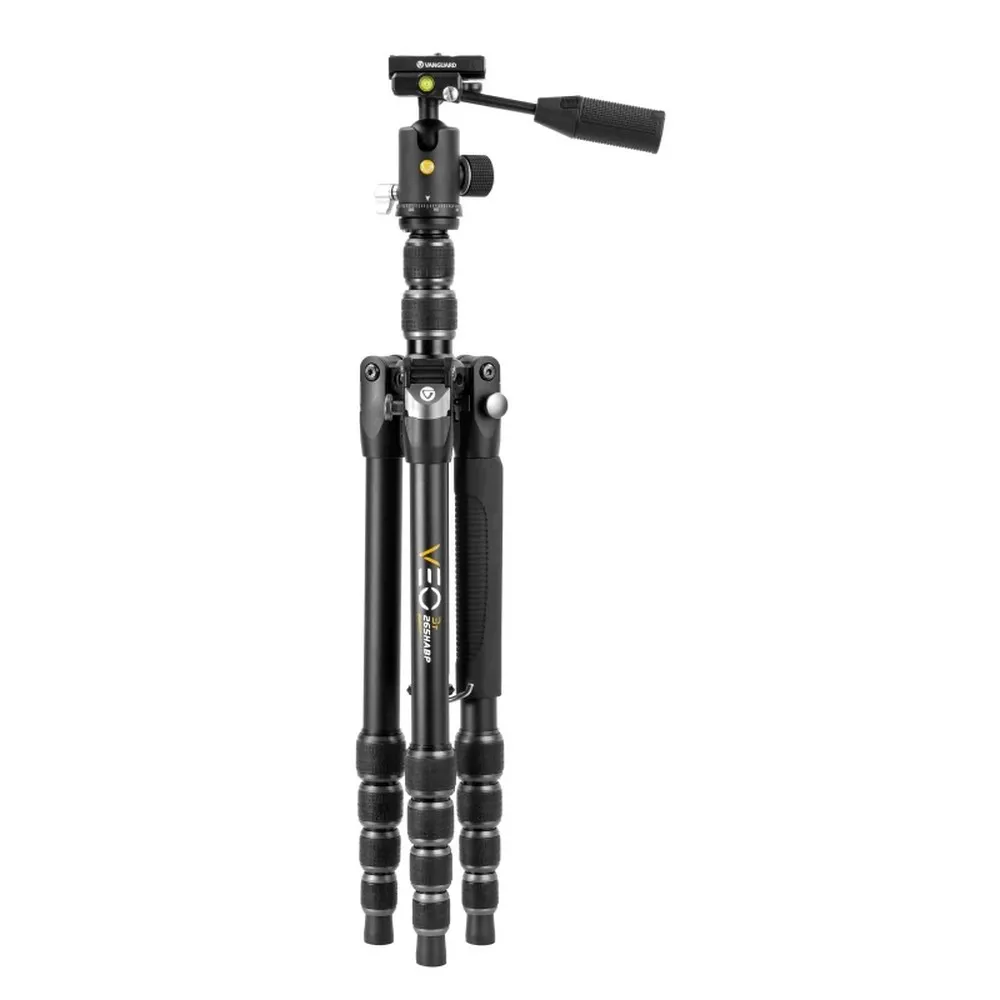 Trepied/Monopod Vanguard VEO3T 265HABP, Cap trepied de minge, Negru