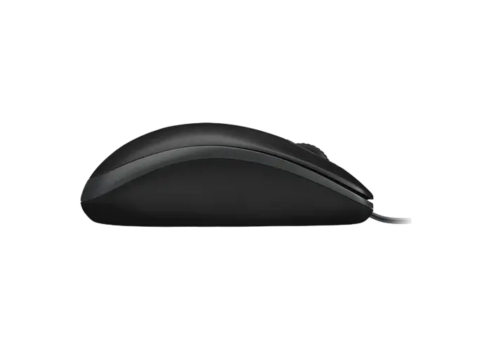 Клавиатура и мышь Logitech MK120, Проводное, Чёрный