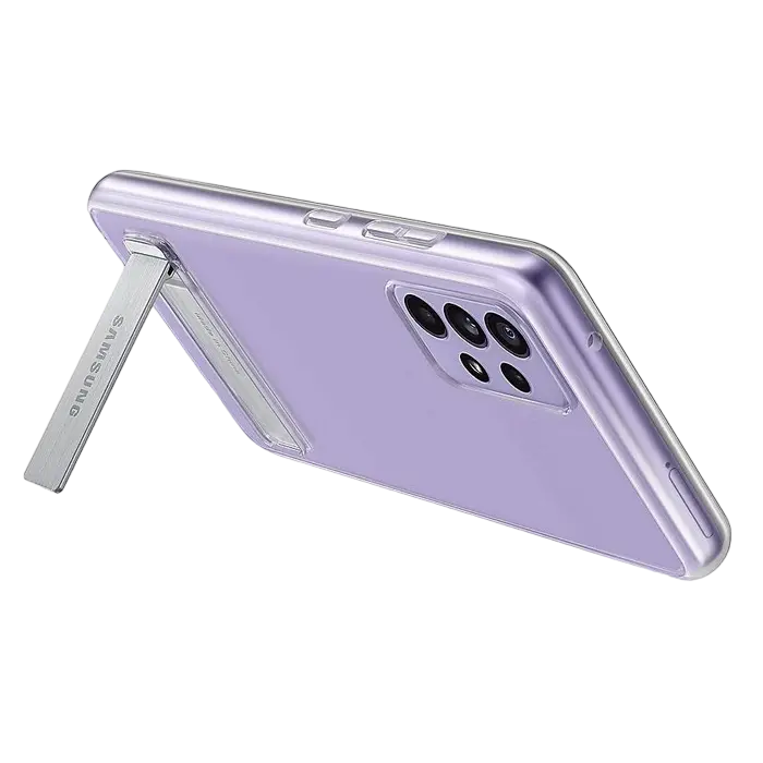 Husă spate Samsung Clear Standing Cover - Galaxy A72, Transparent