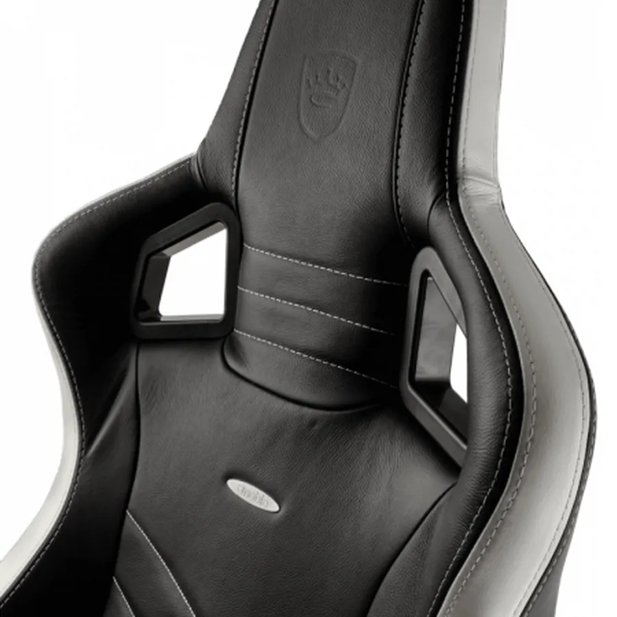 Scaun Gaming Noblechairs Epic, PU Piele, Negru/Roșu/Alb