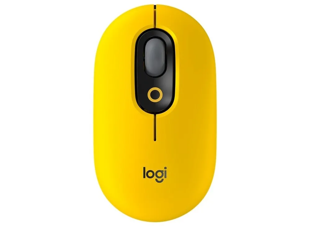 Беcпроводная мышь Logitech POP, Жёлтый