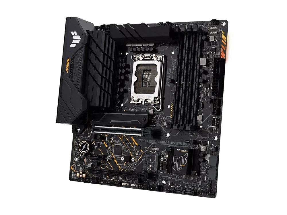 Материнская плата ASUS TUF GAMING B660M-PLUS WIFI D4, LGA1700, Intel B660, Micro-ATX
