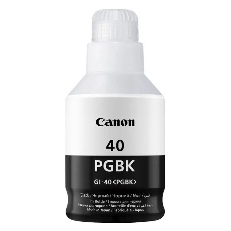 Recipient de cerneală Canon GI-40, 170ml, Negru