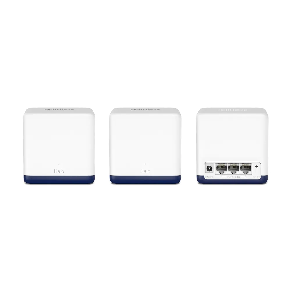 Домашняя Mesh Wi-Fi система MERCUSYS Halo H50G (3-pack), Белый